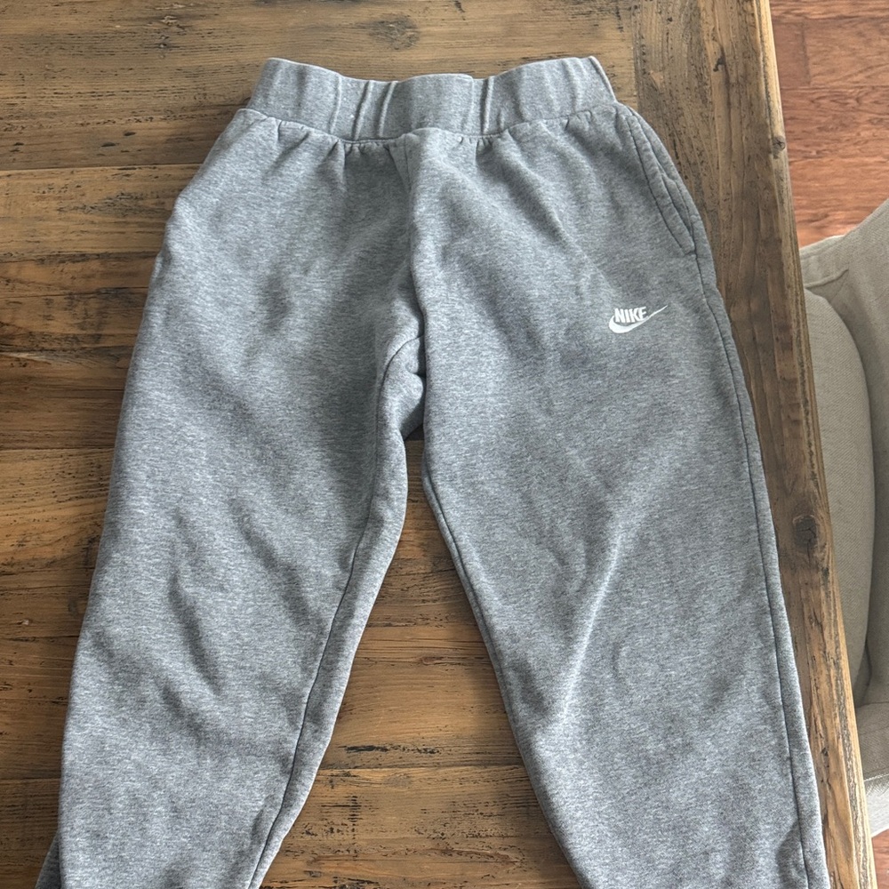 Nike Kids Heather Gray Joggers